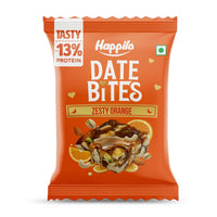 Happilo Premium Date Bites Zesty Orange