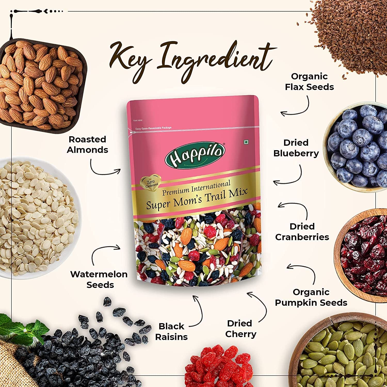 Happilo Premium International SuperMOM Trial Mix 160g
