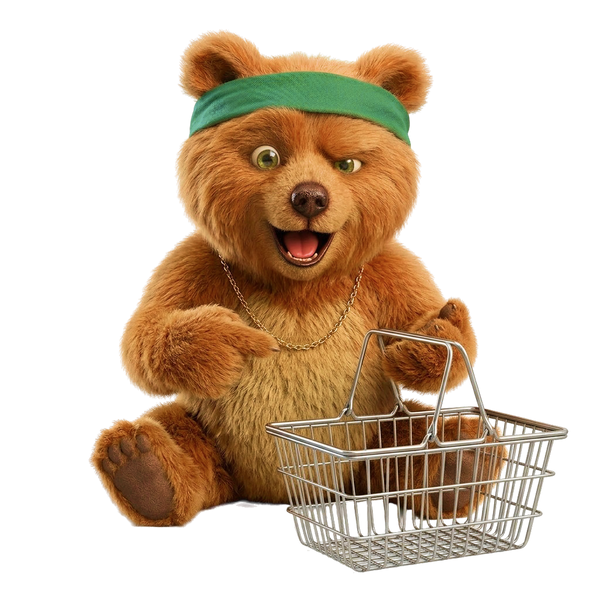 Empty Cart Bear