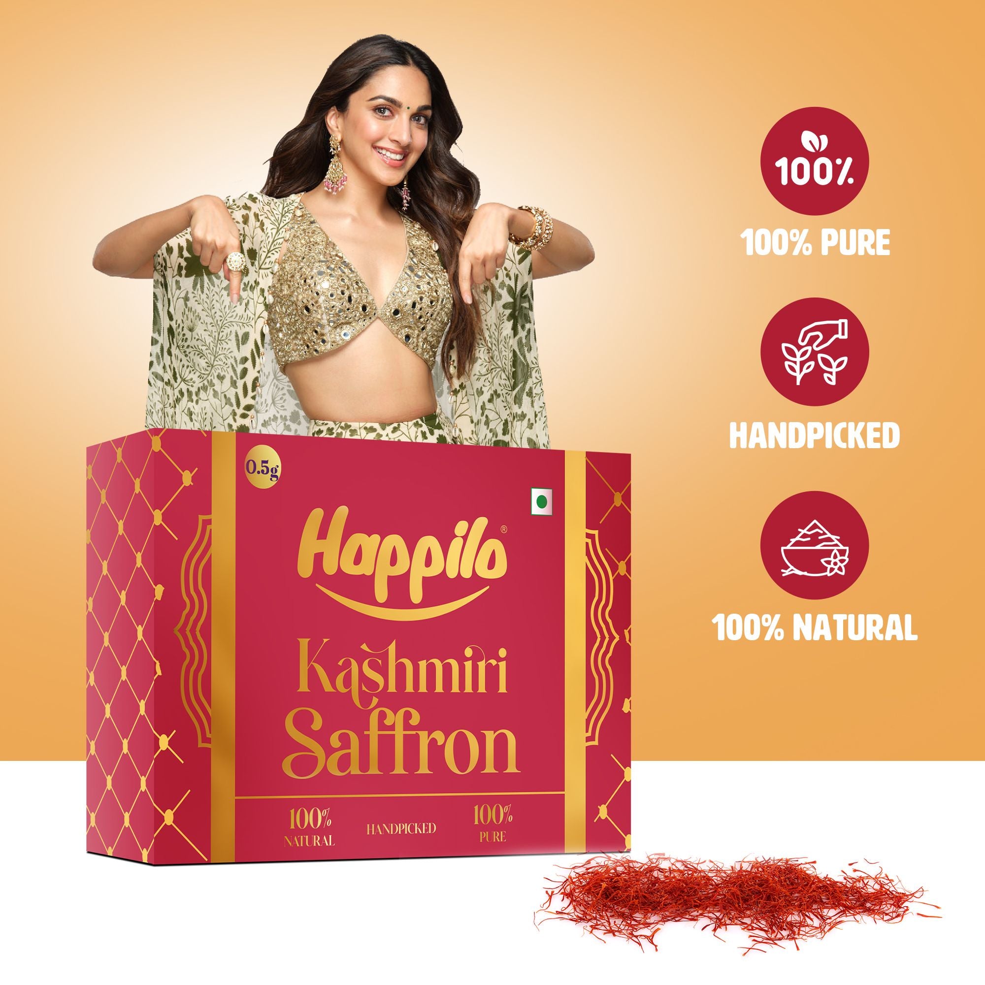 Happilo Premium Kashmiri Saffron