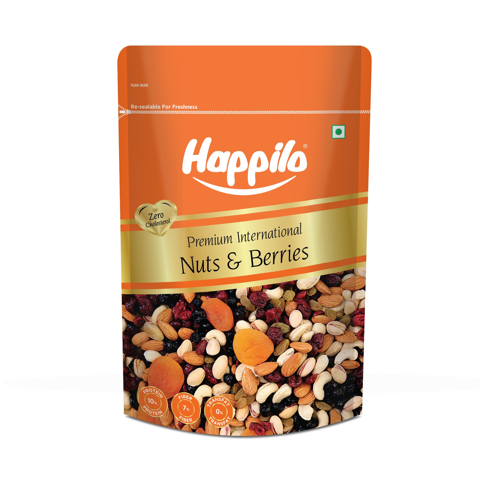 Happilo Healthy & Tasty Premium Nuts and Berries Mix