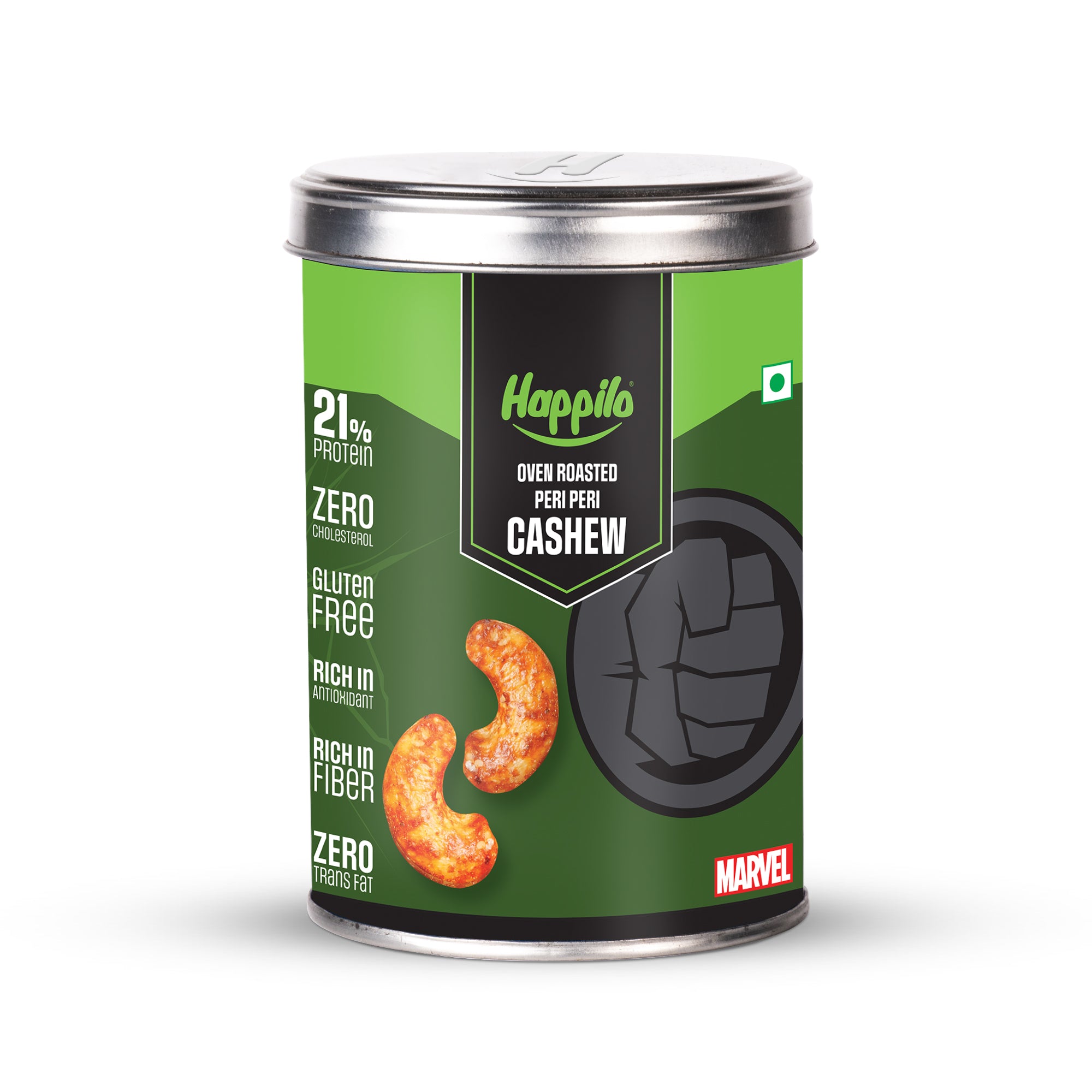 Hulk Edition Oven Roasted Cashews Peri Peri 150g