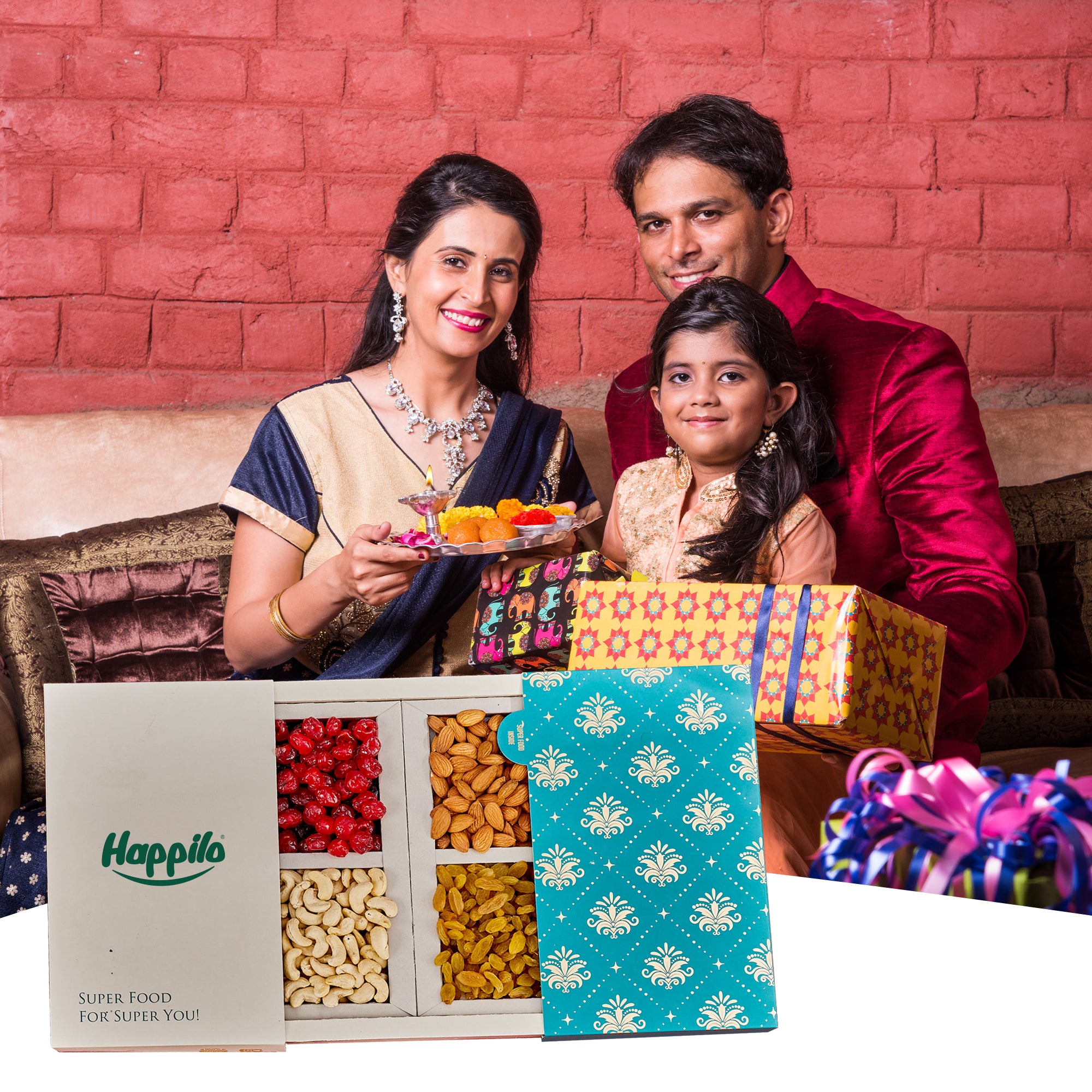 Happilo Dry Fruit Gift Hamper Poppy