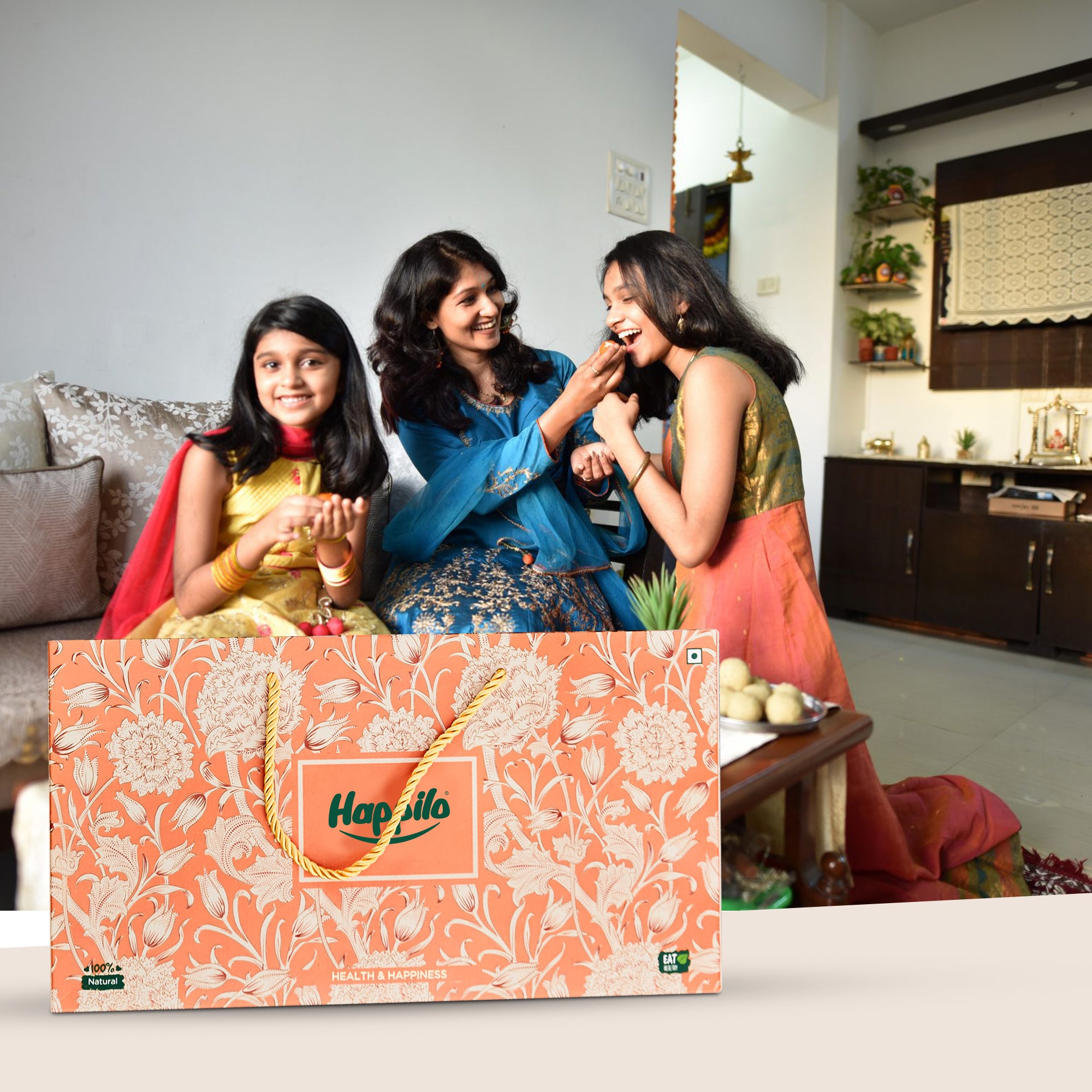 Happilo Dry Fruit Gift Hamper Hibiscus