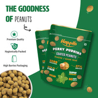 Happilo Peanut Super Combo Snack 150g each, Perky Pudhina Peanut, Magic Masala Peanut, Peri Peri Peanut