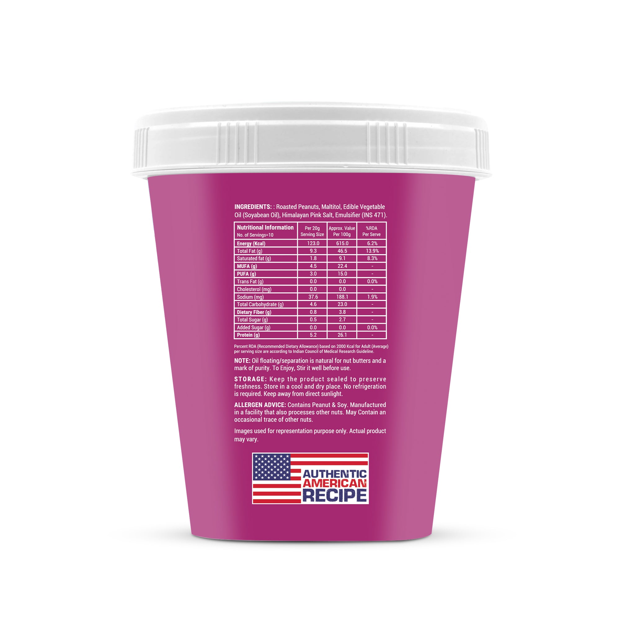 Happilo Peanut Butter Classic Creamy 200g
