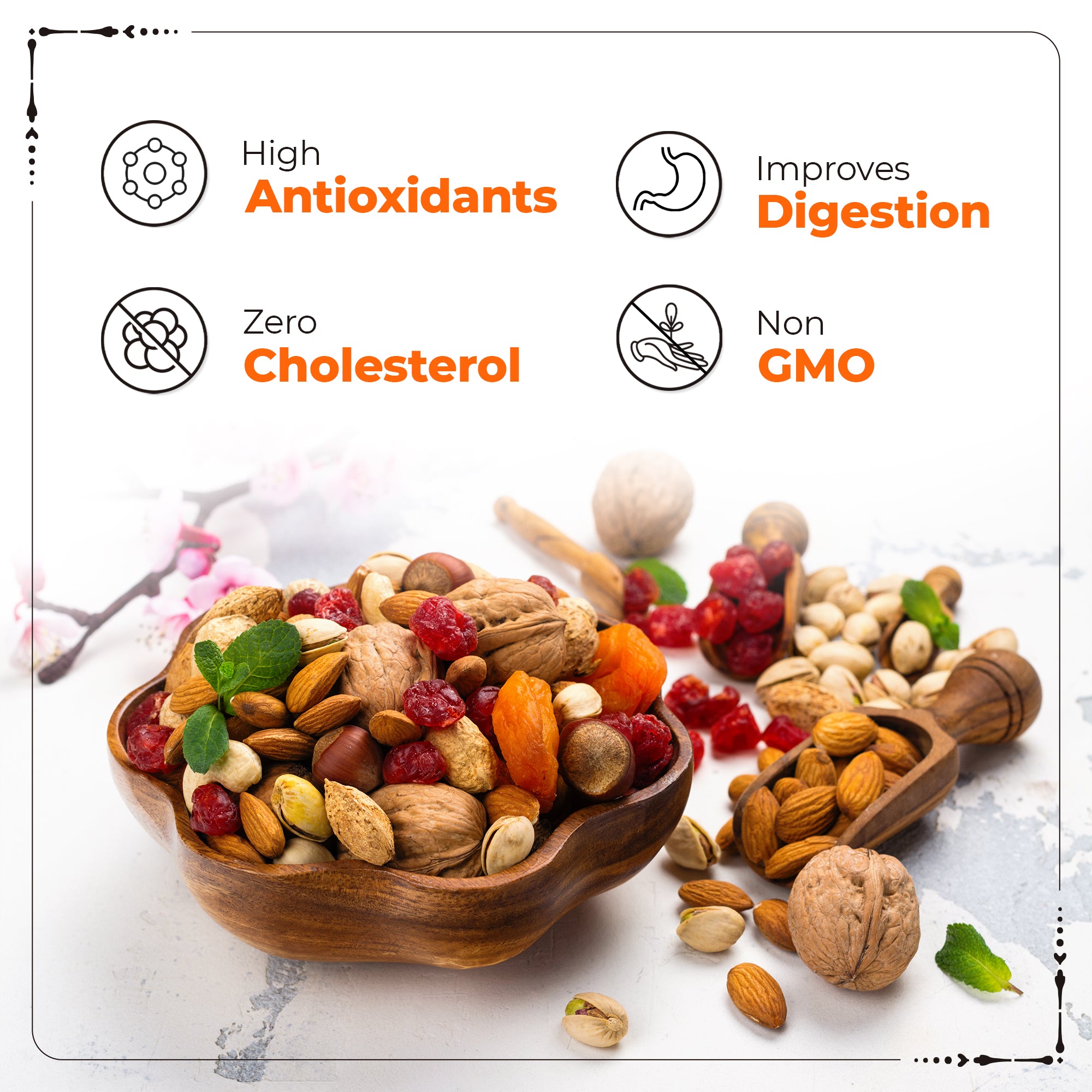 Happilo Healthy 10 in 1 Super Seeds & Nuts Trail Mix