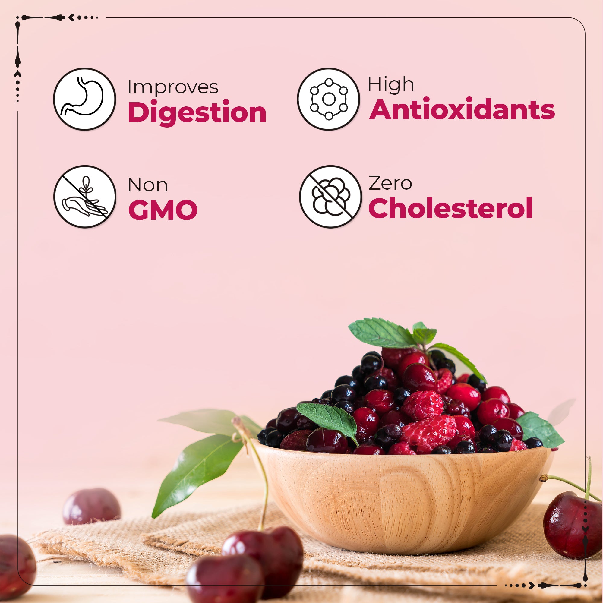 Berries & Mix Combo 300g (Supermix Berries & Sliced Cranberries 150g Each)