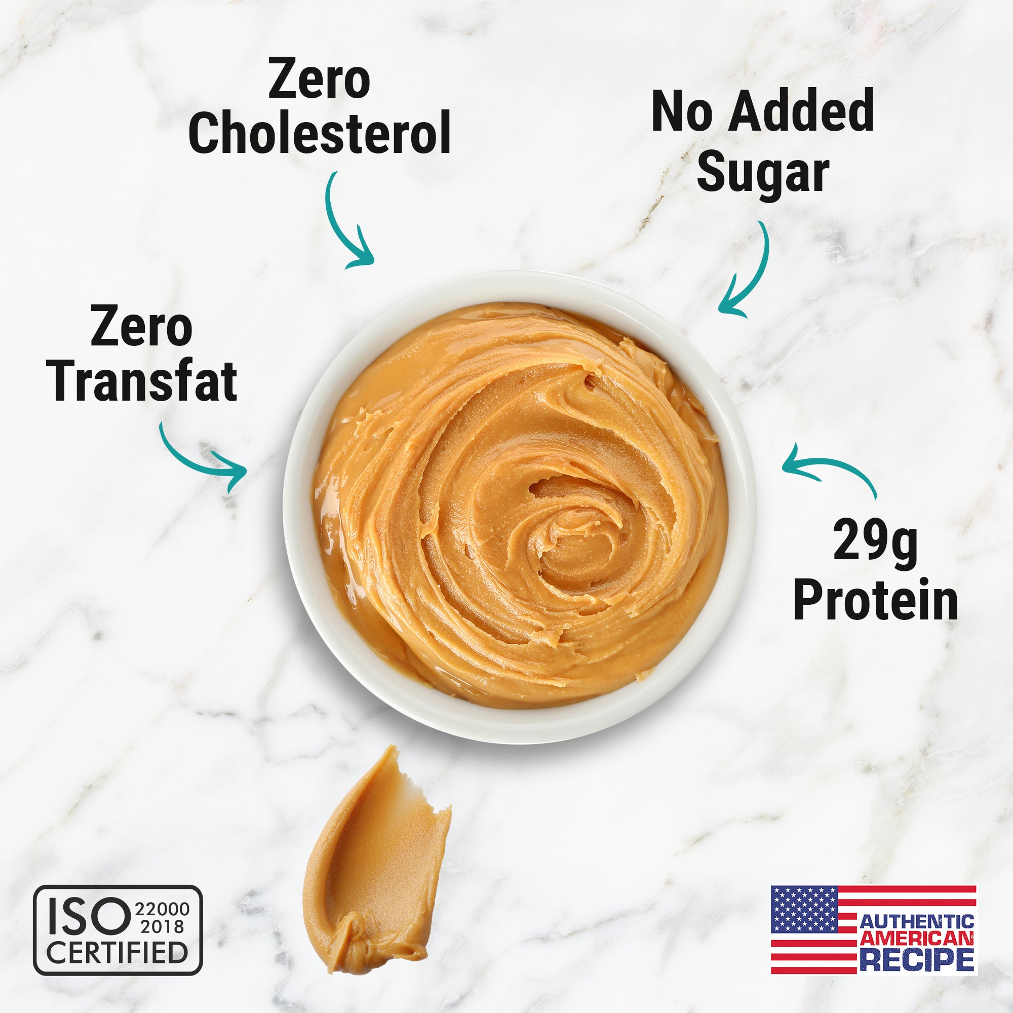 Happilo Peanut Butter All Natural Unsweetened Creamy 200g