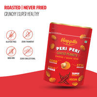 Happilo Peanut Super Combo Snack 150g each, Perky Pudhina Peanut, Magic Masala Peanut, Peri Peri Peanut