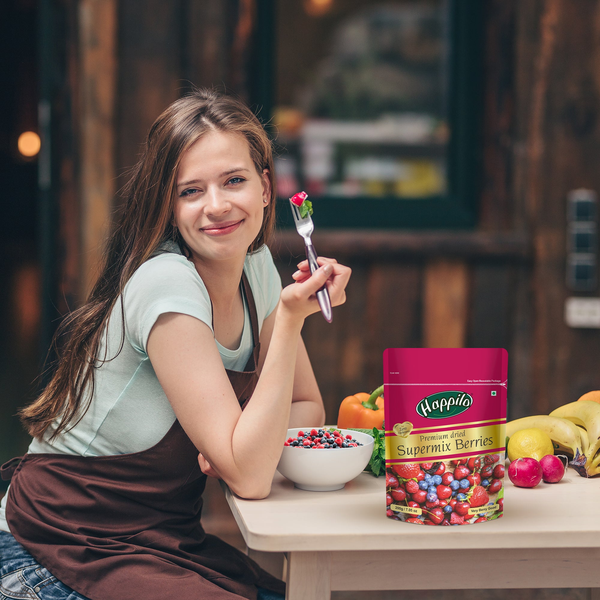 Berries & Mix Combo 300g (Supermix Berries & Sliced Cranberries 150g Each)