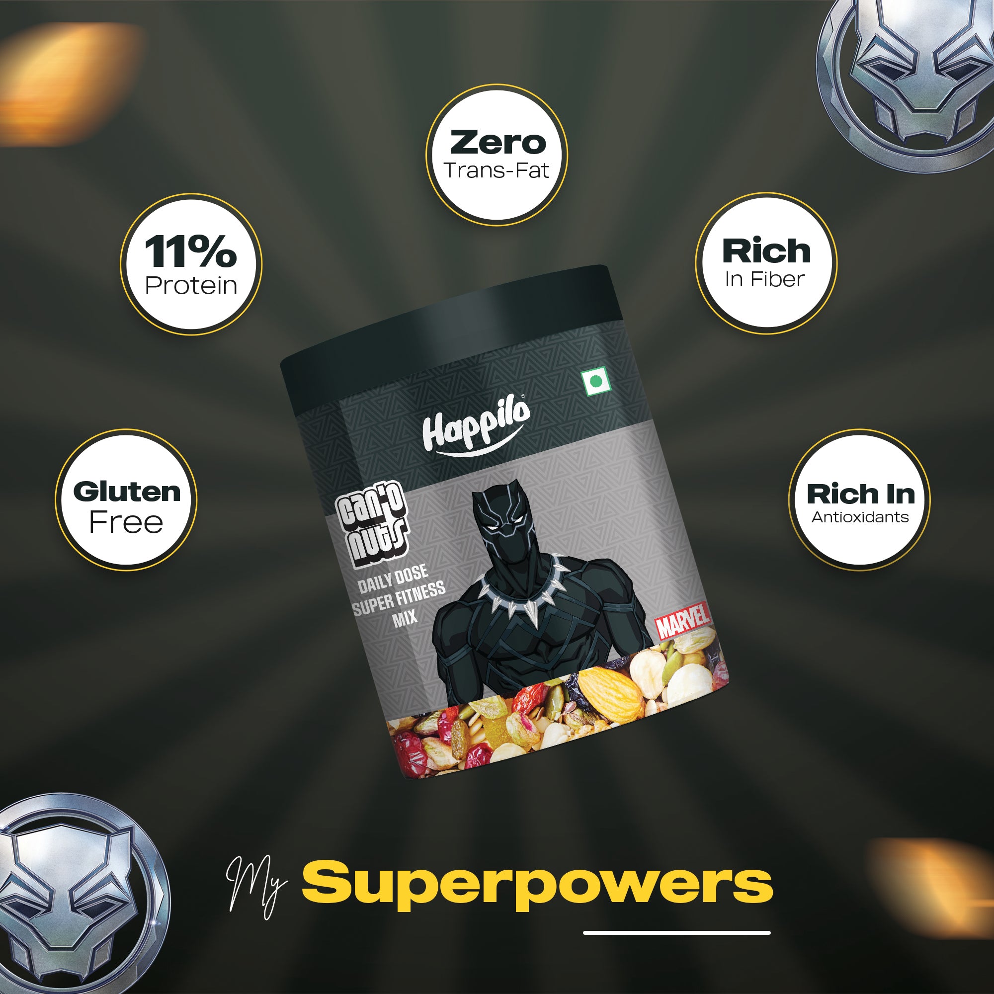 Black Panther Edition Super Fitness Mix 300g