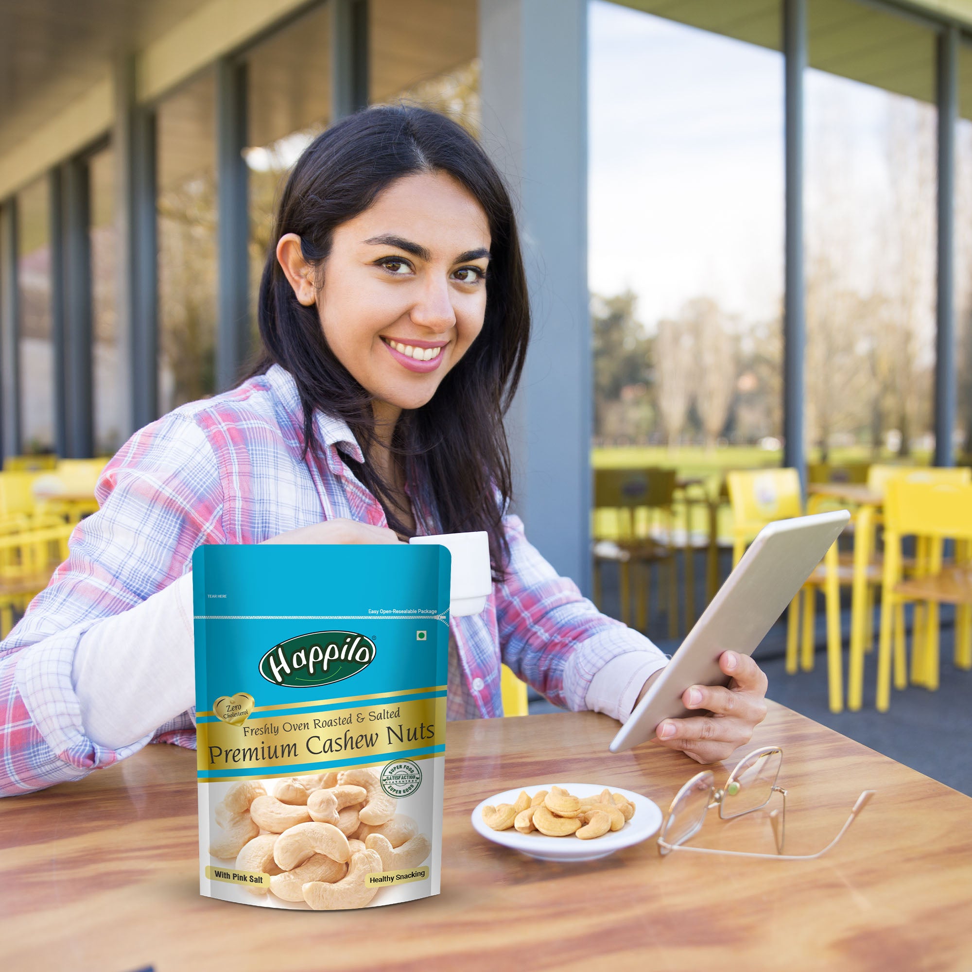 Happilo Roasted & Salted Premium Cashew Nuts