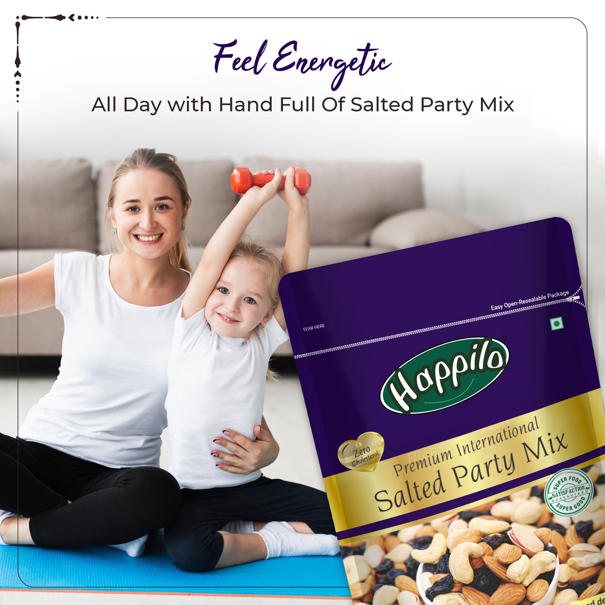 Happilo Premium International Salted Partymix