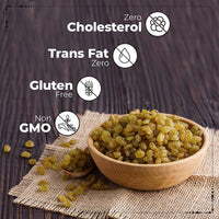 Premium Nuts & Dry Fruits Combo 1500g (Almonds, Cashews & Green Raisins 500g Each)