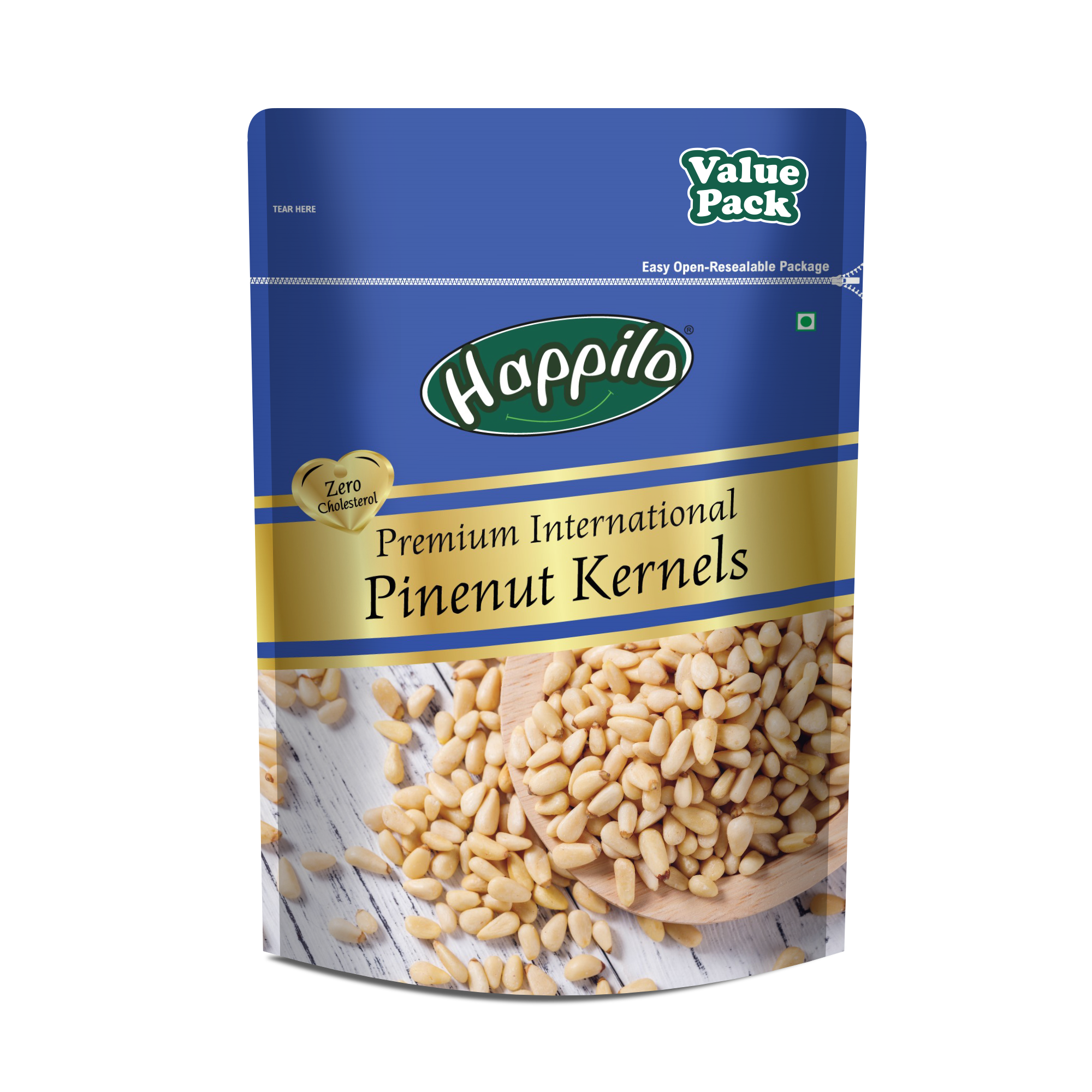 Happilo 100% Natural Peeled Pine Nut Kernels