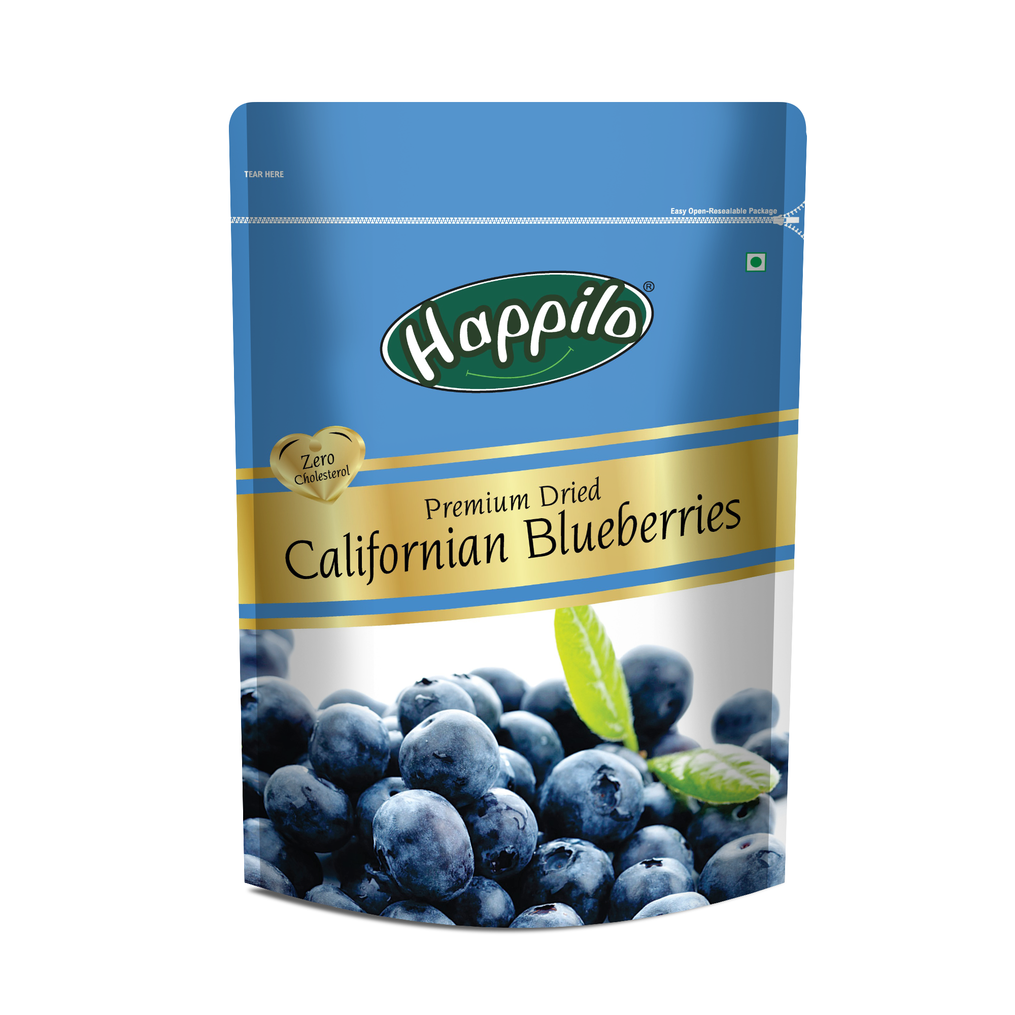 Happilo Healthy & Sweet Californian Dried Blueberries