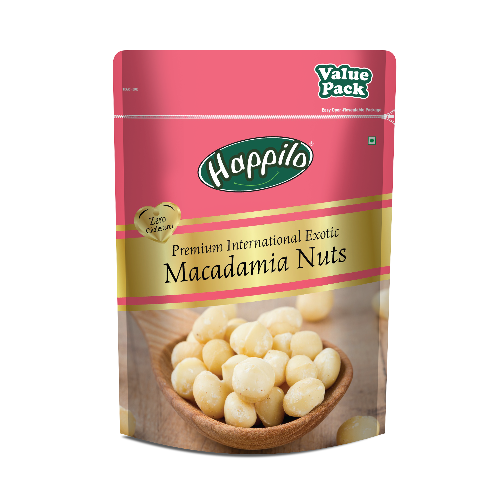 Happilo Natural & Raw Premium Macadamia Nuts