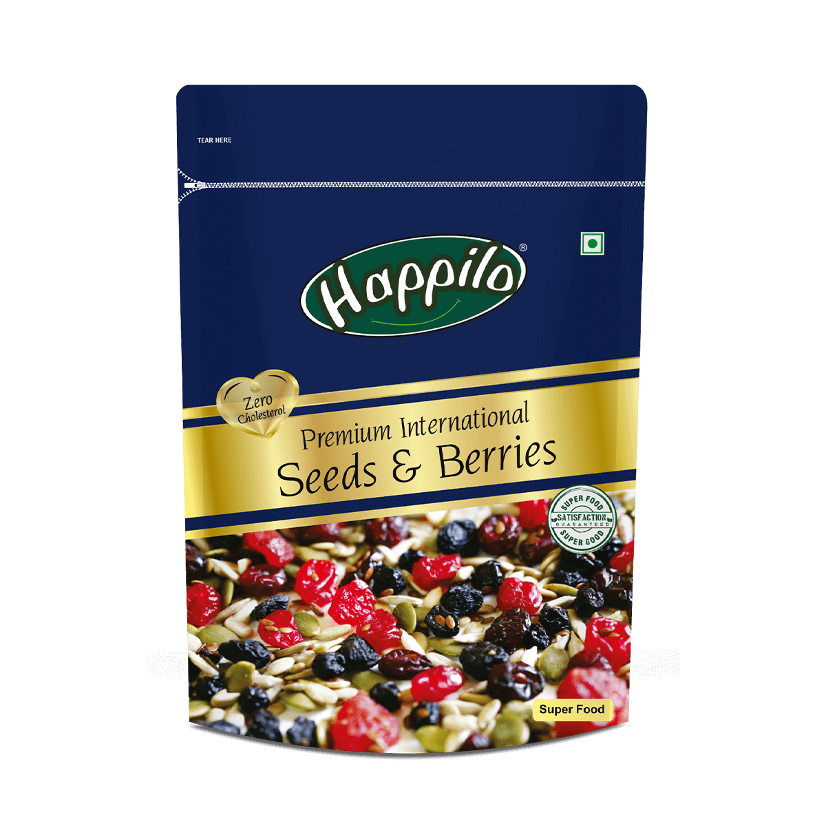 Happilo Sweet & Crunchy Premium Seeds & Berries Mix