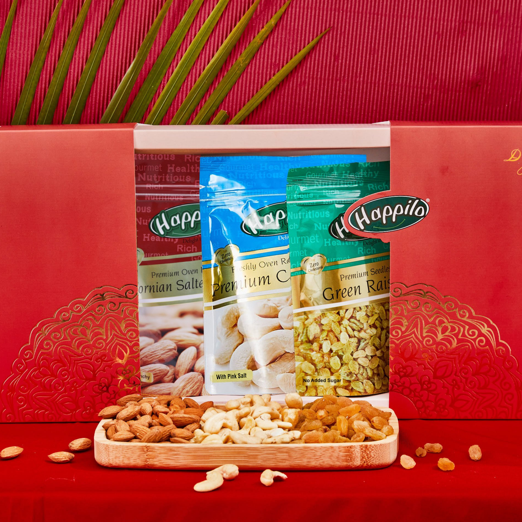 Happilo | Dry Fruit Gift Hamper | Rose