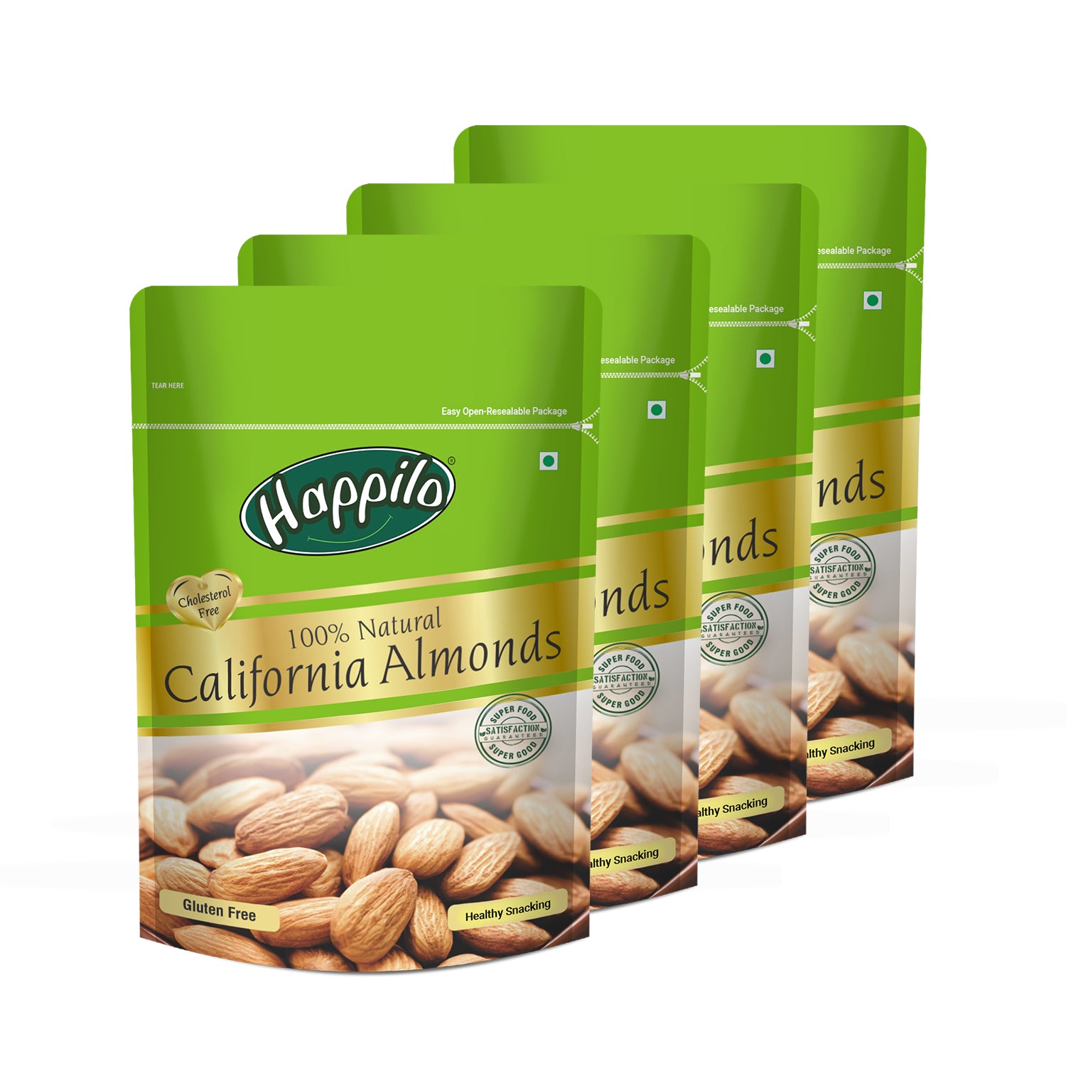 Happilo 100% Natural Premium California Almonds