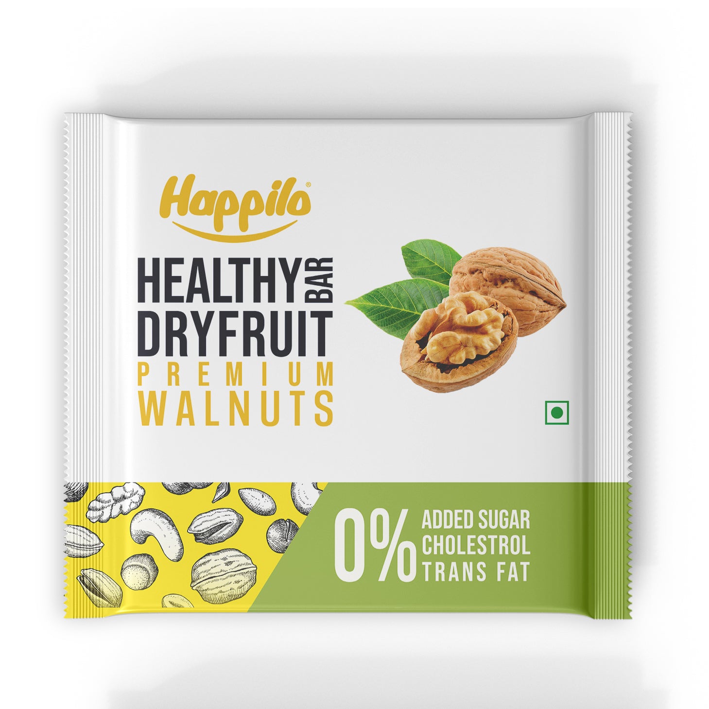 Walnuts Mini Dry Fruit Bar Gift Box (12x15g)