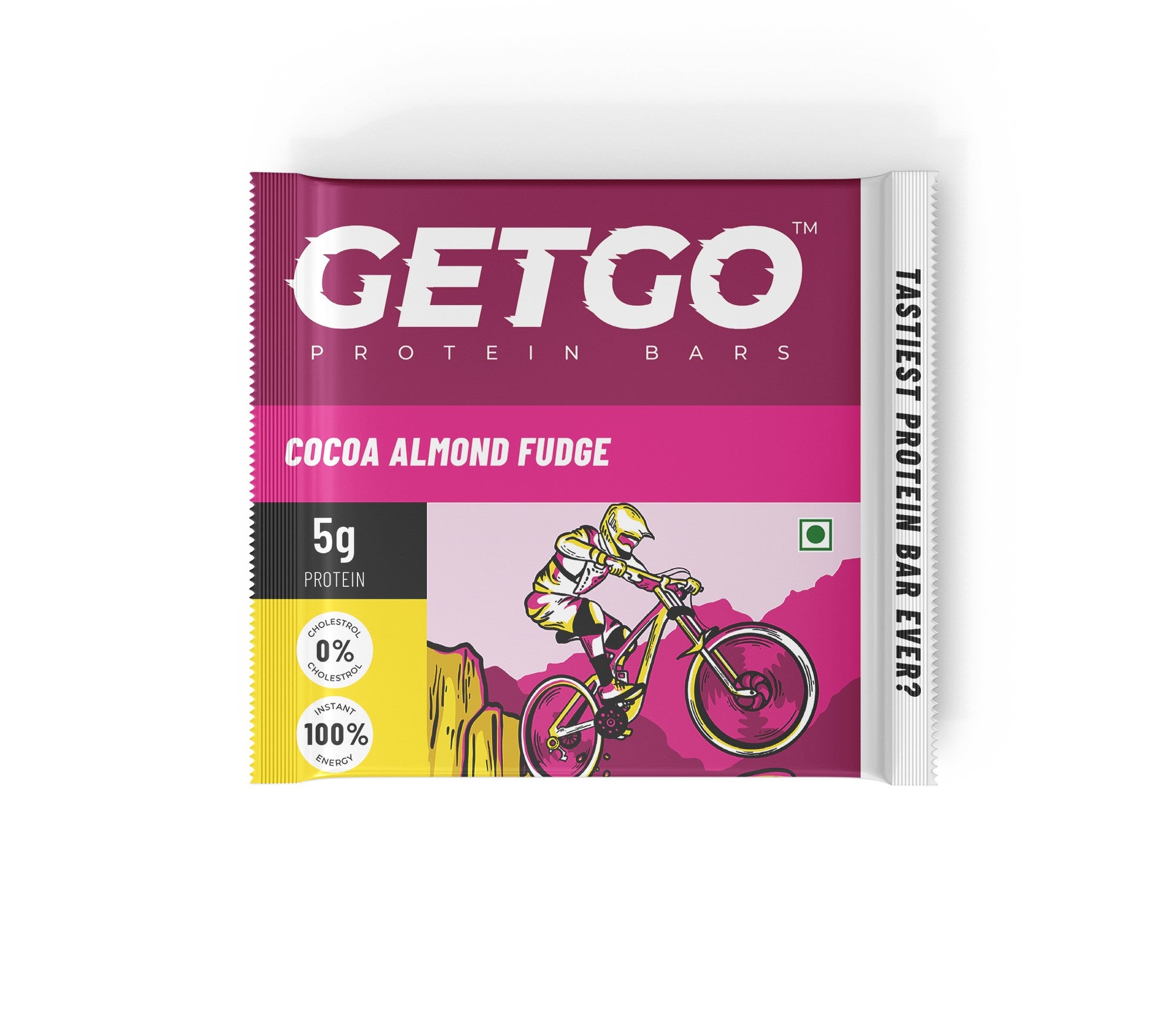 GetGo Cocoa Almond Fudge Protein Bar 22g