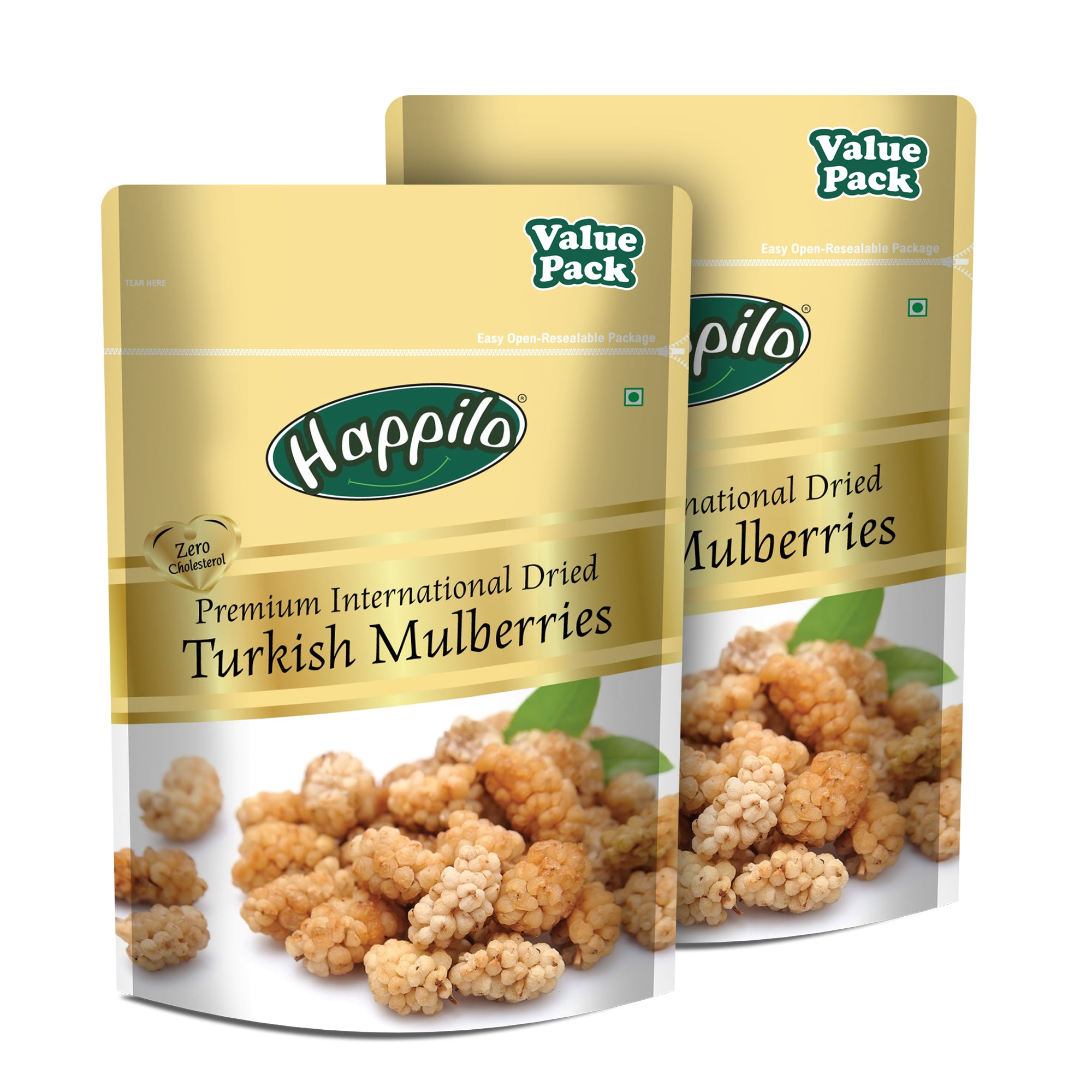 Happilo Healthy & Naturally Sweet Turkish Mulberries