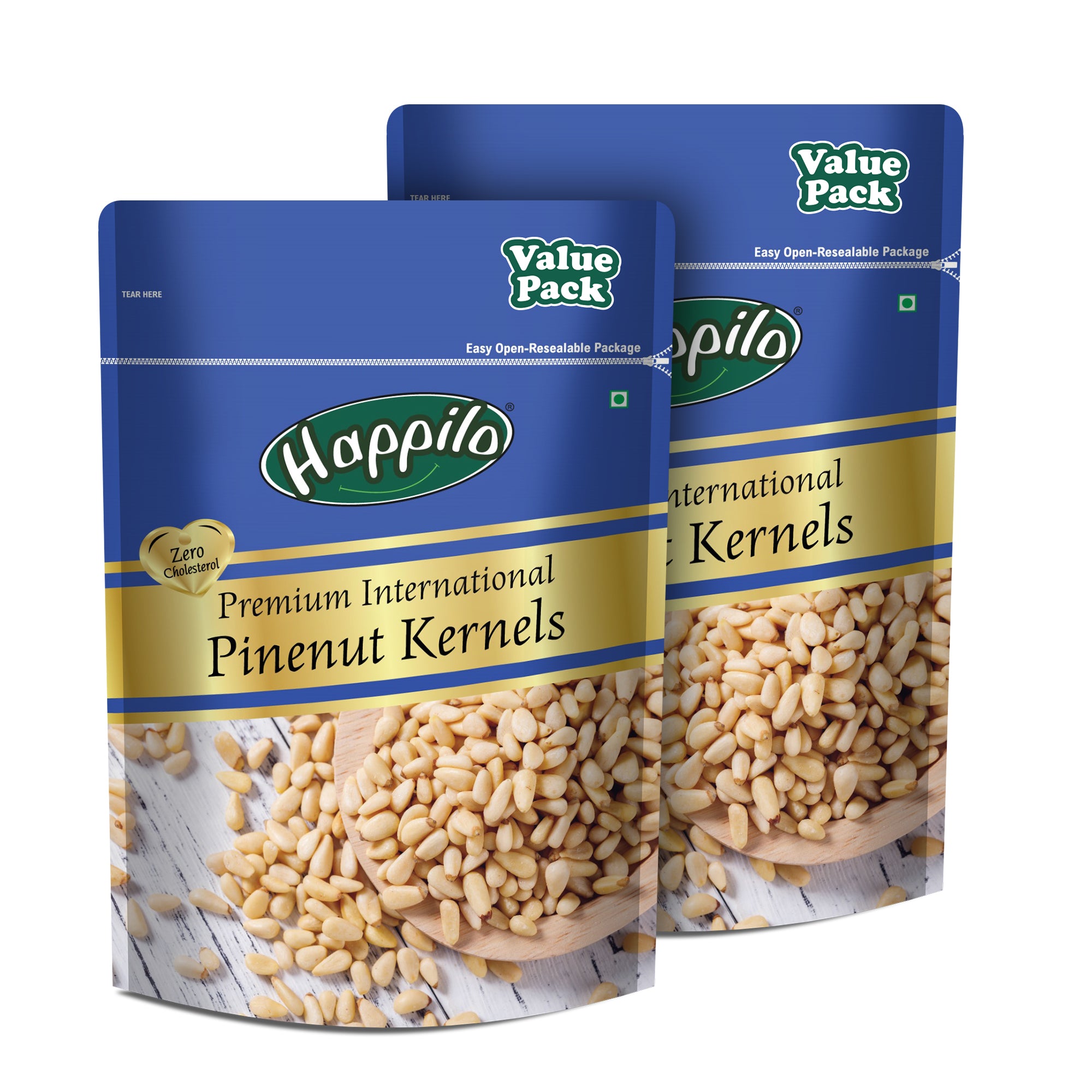 Happilo 100% Natural Peeled Pine Nut Kernels