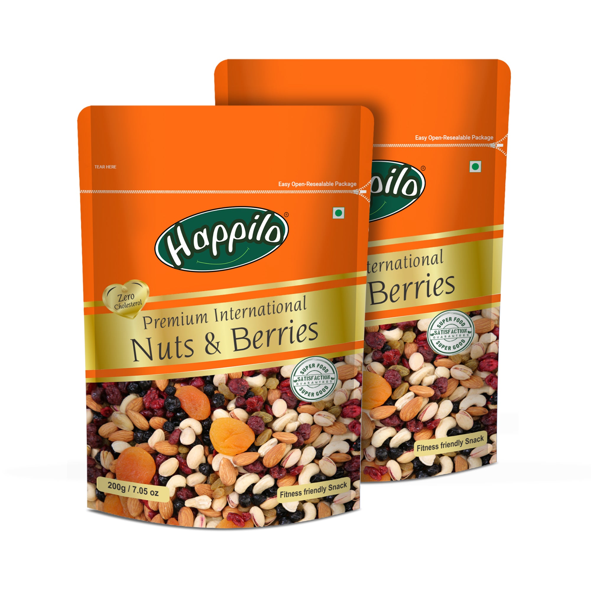 Happilo Healthy & Tasty Premium Nuts and Berries Mix