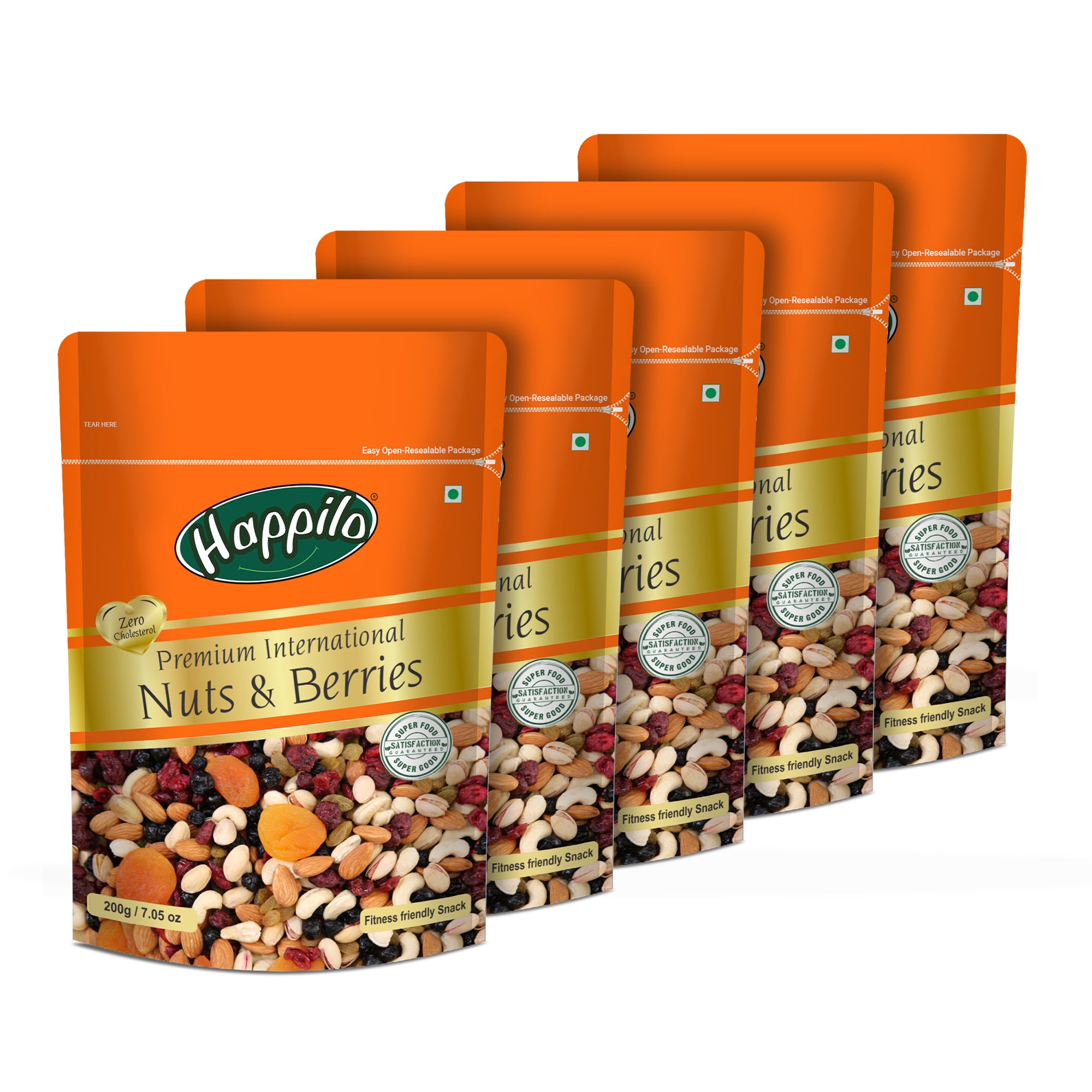 Happilo Healthy & Tasty Premium Nuts and Berries Mix